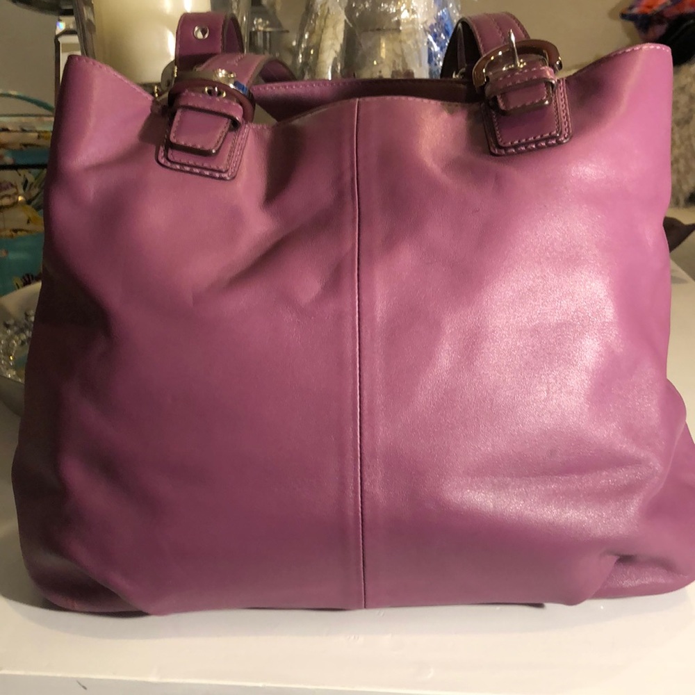 Coach Purple Shoulder bag